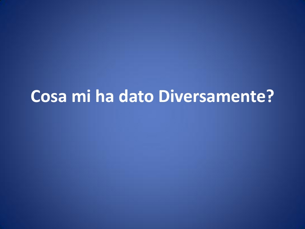  - Associazione Diversamente